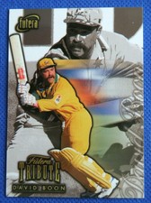 FUTERA TRIBUTE CRICKET - DAVID BOON TC2 - Limited Edition CRICKET CARD (SU05)