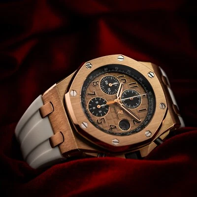 Audemars Piguet Royal Oak Offshore Chronograph Half Brick Gold 26470OR.OO.A002CR - Image 1 of 4