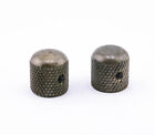 AGP ™ - Aged Telecaster ® relic dome knobs with set screw for 6.35mm (1/4") soli