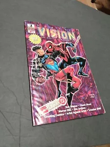 First issue MARVEL VISION THE MARVEL FAN MAGAZINE 1 1996 good - Picture 1 of 1