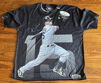 Boston Red Sox Dustin Pedroia 360 t shirt XL Dri Fit Double Sided MLB Baseball - Image 1 of 4