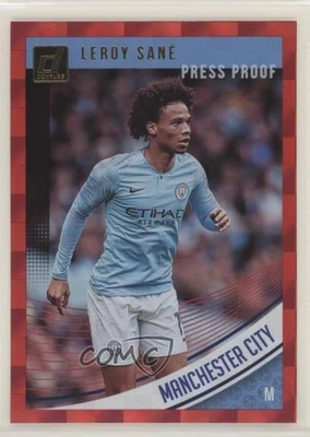 2018-19 Panini Donruss Press Proof Red Leroy Sane #40 - Image 1 of 2