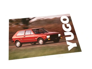 1987 Yugo L GL Information Sheet Brochure - Picture 1 of 1
