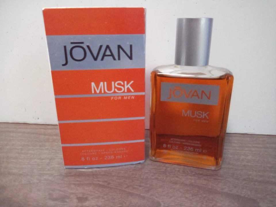 JOVAN MUSK para hombre después del afeitado y salpicaduras de colonia 8 fl. oz. (236 ml) Foto 1 de 1