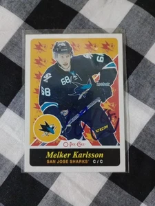 Melker Karlsson Signed I Pee Chee Card San Jose Sharks - Picture 1 of 1