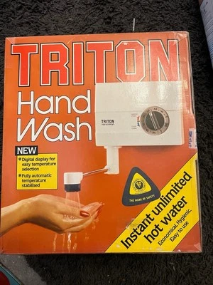 Vintage Retro Triton T30/7 Over Sink Handwash Instant Unlimited Hot Water - Image 1 of 4
