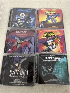 Lot Of (6) Batman: The Animated Series Audio CD’s - Picture 1 of 4