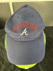 Atlanta Braves Men Hat Blue MLB Genuine merchandise By Drew Pearson Marketing - Picture 1 of 7