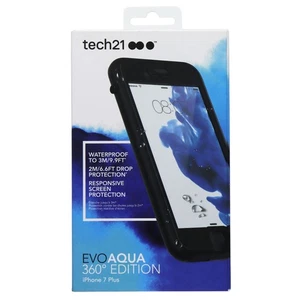 Tech21 EVOAQUA 360 Edition Case for Apple iPhone 7 Plus - Black - Picture 1 of 2