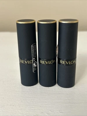 Revlon 017 Crushed Rubies Super Lustrous Mattes Lipstick - Lot of 3 - Image 1 of 3