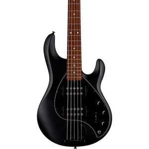 Sterling by Music Man StingRay 5 RAY5 HH Bass Stealth Black - Picture 1 of 6