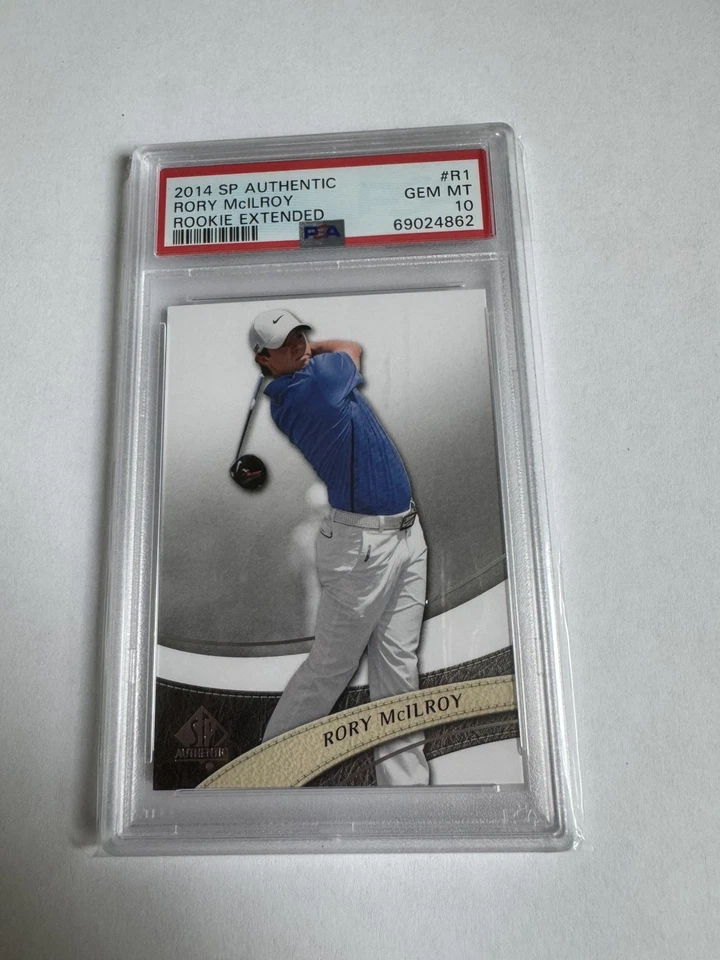 2014 SP Authentic Rookie Extended Rory McIlroy PSA 10 - Image 1 of 1