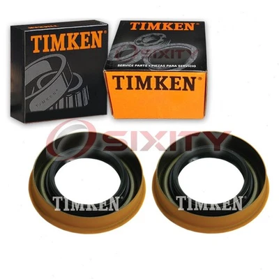 Sellos de carcasa de extensión trasera Timken 2 piezas para Chevrolet serie P10 lh 1962-1964 Foto 1 de 4