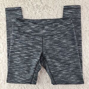Zella black space dye athletic legging pants SIZE M full length (P)