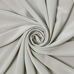 Tessuto da cucire a maglia ITY grigio tinta unita .9 yd 58" 4 vie elasticizzato grigio Made in USA - Foto 1 di 3