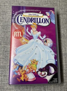 Walt Disney Les Grands Classifica Cendrillon AVEC RTL Francia *Solo SECAM* Francese - Foto 1 di 6