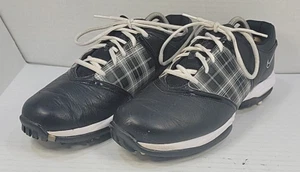 Nike Air Women's Sz 10 Golf Shoes Black / White 549576-001 Athletic Golf Spikes - Picture 1 of 16