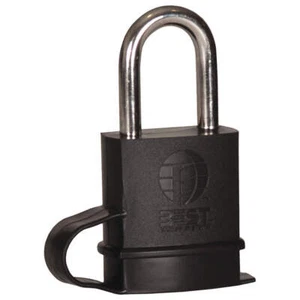 BEST 21B772LWC Padlock, 7/8 in,Rectangle,Silver 45CK71 - Picture 1 of 2