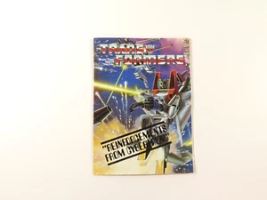 Vintage Transformers G1 1984 Reinforcements From Cybertron Paper Insert - Bild 1 von 10