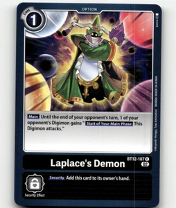 Digimon Laplace's Demon Across Time BT12-107 C - Picture 1 of 1