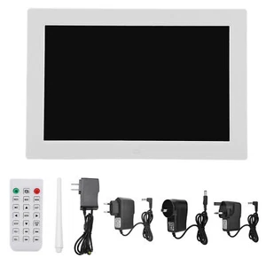 12'' 1280X800 HD Digital Photo Frame MP3/MP4/Picture/Video Player Clock Calendar - Picture 1 of 24