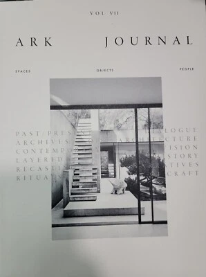 ARK JOURNAL MAG-VOL. 7-S/S 2022-A PAST-PRESENT DISLOGUE-RANDOM COVER-IN STOCK