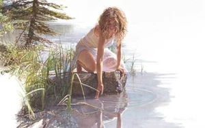 Steve Hanks - Touched by Beauty - Canvas Giclee - Limited to 50 - MINT - 17x27 - Picture 1 of 1