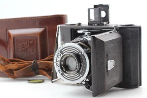 【Opt MINT】 Konishiroku Semi Pearl Vintage Film Camera Hexar 75mm f4.5 From JAPAN - Picture 1 of 16