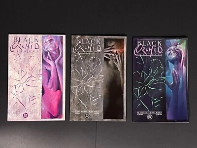 Black Orchid #1-3 NM range - 1988 DC series - Gaiman/McKean - Swamp Thing Batman - Image 1 of 4