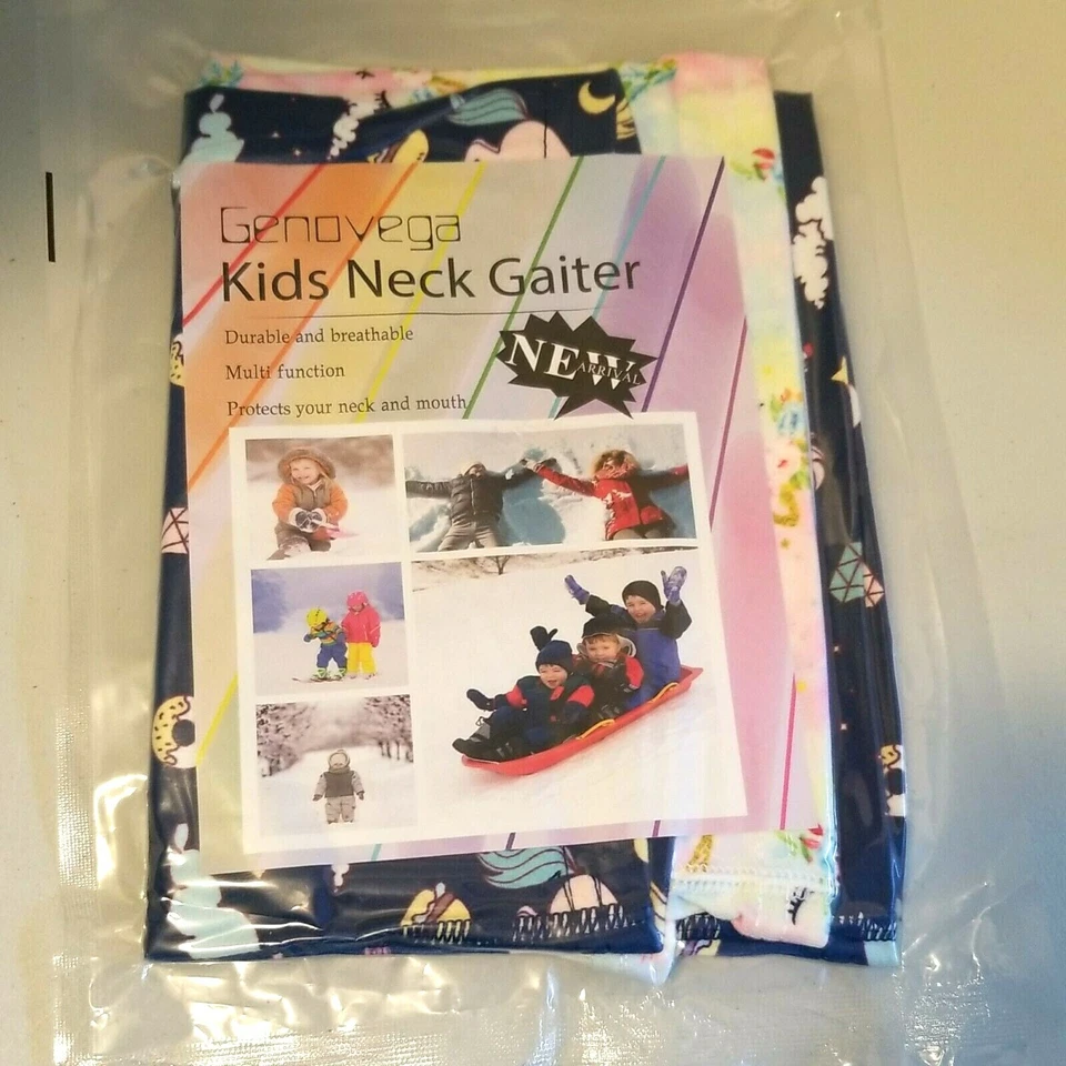 Nuevo En Paquete (2) Unicornio Variedad Genovega Niños Cuello Polaina Calentador Dickie  Foto 1 de 2