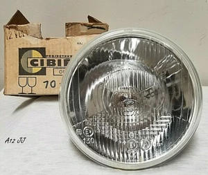 RARE CIBIE OPTIQUE 7" CONCAVE HEADLAMP  - Picture 1 of 7