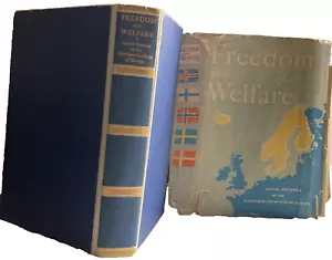 Freedom and Welfare In Denmark, Finland, Iceland.Norway & Sweden HC 1953 - Picture 1 of 23