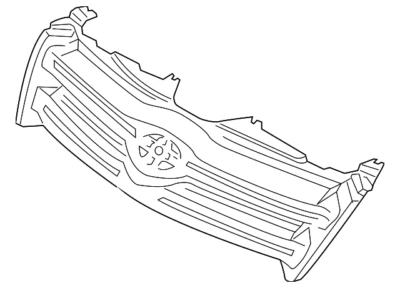 Подлинная решетка радиатора Toyota 53101-52901-C0 - Изображение 1 из 2