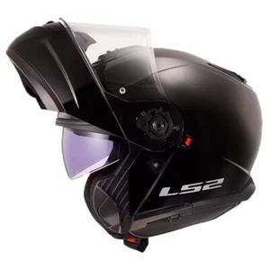 LS2 CASCO MODULARE FF908 STROBE 2 NERO OPACO POLICARBONATO TG.XS ECE 22.06 - Imagen 1 de 3