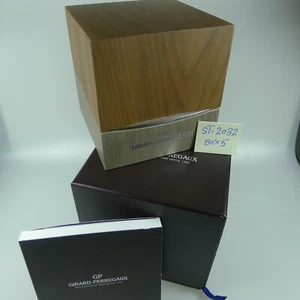 Girard Perregaux  Wood  Watch Box with Booklet & Open Guarantee & Outer Box - Picture 1 of 4
