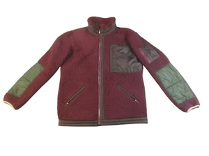 Uniqlo Jun Takahashi Undercover Deep Pile Jacket Women Large Purple Sherpa - Picture 1 of 15