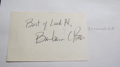 Barbara Potter signed Postcard TENNIS - Image 1 of 3