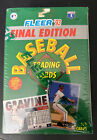 1993 Fleer Final Edition Baseball Factory Set scellé Jim Edmonds RC, Bo Jackson !