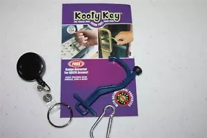 Kooty Key BLAU Freisprecheinrichtung Allzweckwerkzeug No-Touch Keime bekämpfen - Bild 1 von 4
