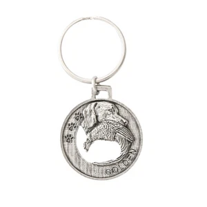 Llavero Creative Pewter Designs Golden Retriever y Mallard, llavero, D091KC - Imagen 1 de 2