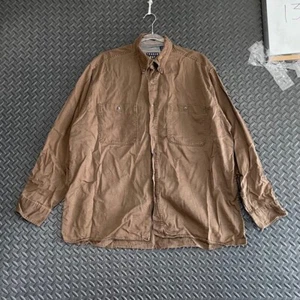 Vintage Trader Bay Brown Button Down Long Sleeve Casual Wear Shirt Men's Size XL - Picture 1 of 7