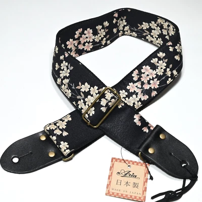 ARIA GUITARS "Kimono" Pattern Handmade Designer Strap, Japan - Brand New w/Tags - Image 1 of 4