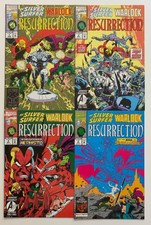 Silver Surfer Warlock Resurrection #1 to #4 complete (Marvel 1993) 4 x VF+/-