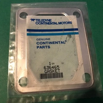 636465 - TCM TURBO GASKETS - CESSNA 402C & AND OTHER TURBO TWINS -(B25) - Image 1 of 4