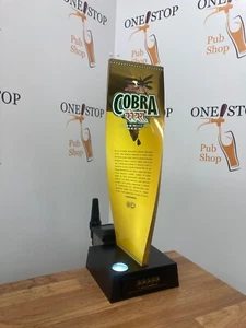 COBRA INDIAN BEER Branded Dispense Font Home Bar pump BRAND NEW OLD STOCK - Picture 1 of 8
