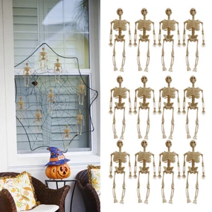 12X Halloween Prop Mini Skeleton Halloween Haunted House Props Small Skeletons - Picture 1 of 8