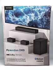 Ultimea Poseidon D60 5.1-Channel Dolby Atoms 15.7" Surround Sound System