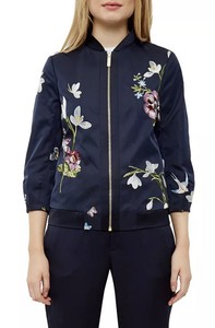 ted baker ruuthe embroidered bomber jacket