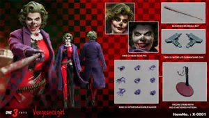 Figura de acción Vengeance Girl One Three Toys X-0001 1/6 modelo coleccionable nueva - Imagen 1 de 16