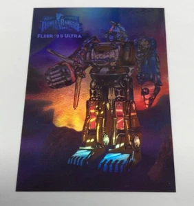 1995 Power Rangers Movie Trading Card HOLOGRAM FOIL CHASE CARD #7-NINJA MEGAZORD - Picture 1 of 2